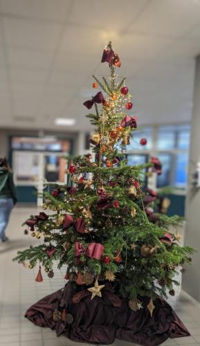 Weihnachtsbaum im Foyer 2023